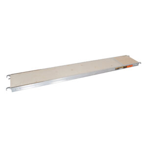 PLATE FORME 10' X 19'' ALUM/CONTRE PLAQUE