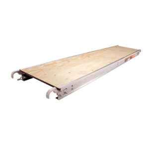 PLATE FORME 7' X 19'' ALUM/CONTRE-PLAQUÉ