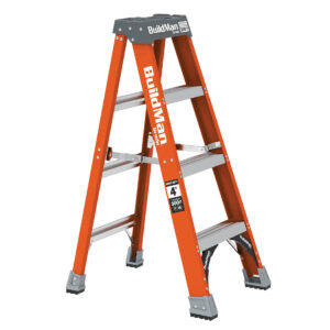 ESCABEAU 4'  BUILDMAN FIBRE 1A CAP.300 LBS