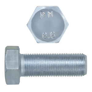 BOULON MÉTRIQUE HEX M20 x 1.5 x 60MM
