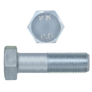 BOULON MÉTRIQUE HEX M20 x 1.5 x 80MM