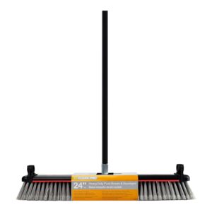 BALAI 24&Prime; ROBUSTE ET RACLOIR (CLEAN PRO)