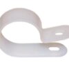 FIXATION EN NYLON 3/8 X 3/8" BLANC