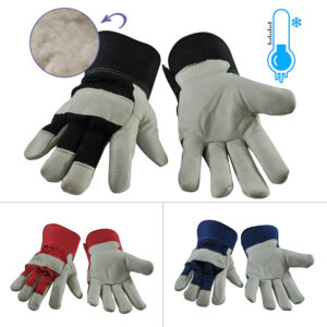 GANT CUIR DOUBLÉ SIMILI-MOUTON -XL-
