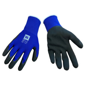 GANT LATEX ADHÉRANT BLEU NYLON (XL)