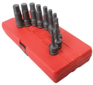 DOUILLES-TOURNEVIS À CHOCS 1/2''DR 6MM-19MM (10 PCS)