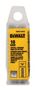 MÈCHE POUR CLOISON SÈCHE 1/8" (10 PCS) DEWALT