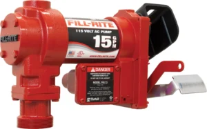 POMPE TRANSFERT CARBURANT HD 115V -15GPM- (FILL-RITE) 3/4 HP