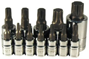 JEU DE DOUILLE TORX +(12 PCS) ATD