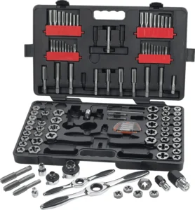TARAUD & FILIÈRE SAE-/ MÉT. (114 PCS) GEAR-WRENCH