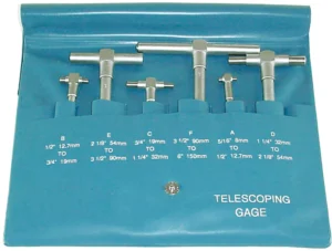 ENS. JAUGE TELESCOPIQUE (6 PC)