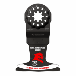 LAME STARLOCK OSCILLANTE POUR BOIS AVEC CLOUS 2-1/2''