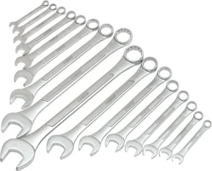 ENSEMBLE DE CLÉS COMBINÉES 10MM-32MM (16 PCS)