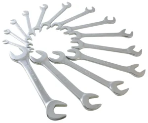 ENS. DE CLÉS INCLINÉES 6 MM À 19 MM (14PCS)