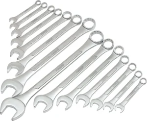 ENSEMBLE DE CLÉS COMBINÉES 3/8''-1-1/4'' (14 PCS)
