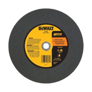 MEULE 14" X 1/8" X 1" GRAIN A24 COUPE TUYAU (DEWALT)