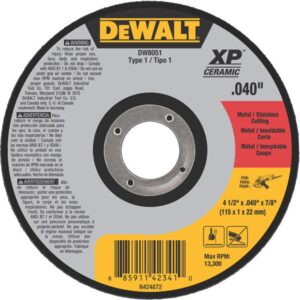 DISQUE DE COUPE 4½X.040X7/8