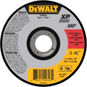 DISQUE DE COUPE 5''X.040X7/8