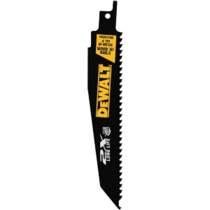 LAME DE SCIE ALTERNATIVE 6" 6TPI (UNITÉ) DEWALT