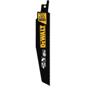 LAME DE SCIE ALTERNATIVE 6" 10TPI (UNITÉ) DEWALT