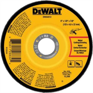 DISQUE MEULE 5" x 1/8" x 7/8"