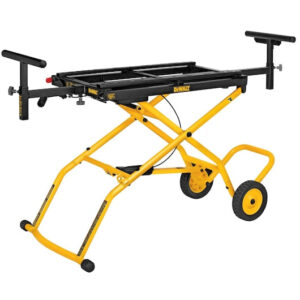 SUPPORT ROULANT PR SCIE À ONGLETS & RABOTEUSE (DEWALT)