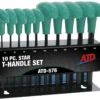 CLÉ ALLEN TORX MANCHE EN T (10 PCS)