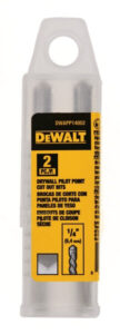 MÈCHE À DÉCOUPER 3/16" TIGE 1/4" (2 PCS) DEWALT