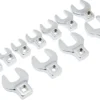 CLÉS PIED-DE-BICHE 3/8''DR 3/8''-1'' (11 PCS)