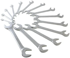 ENS. DE CLÉS INCLINÉES 3/8" À 1-1/4" (14 PCS)