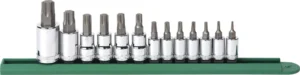 ENSEMBLE DOUILLES TORX (13 PCS)