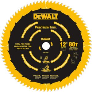 LAME PRÉCISION TRIM, 12" X 80D (DEWALT)